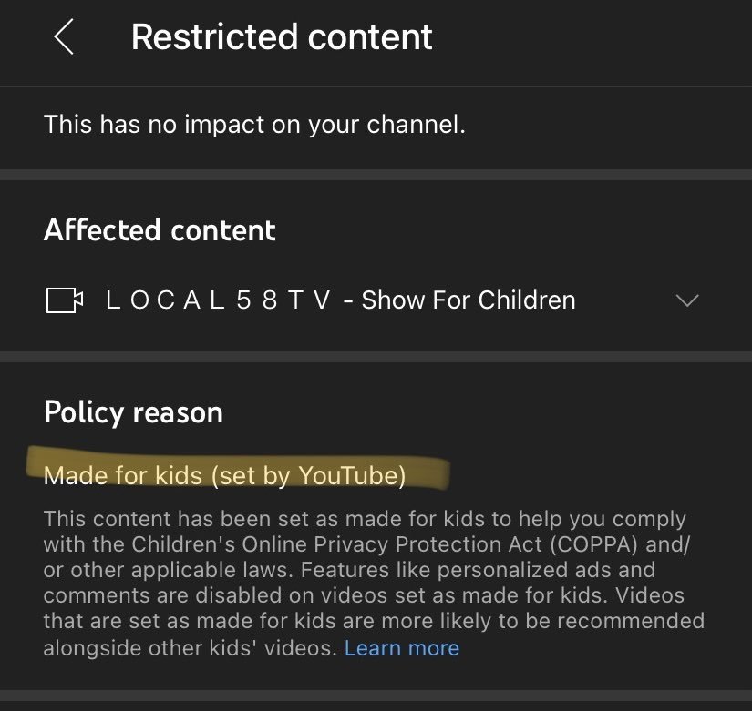 YouTube a recomendar vídeo de terror para crianças