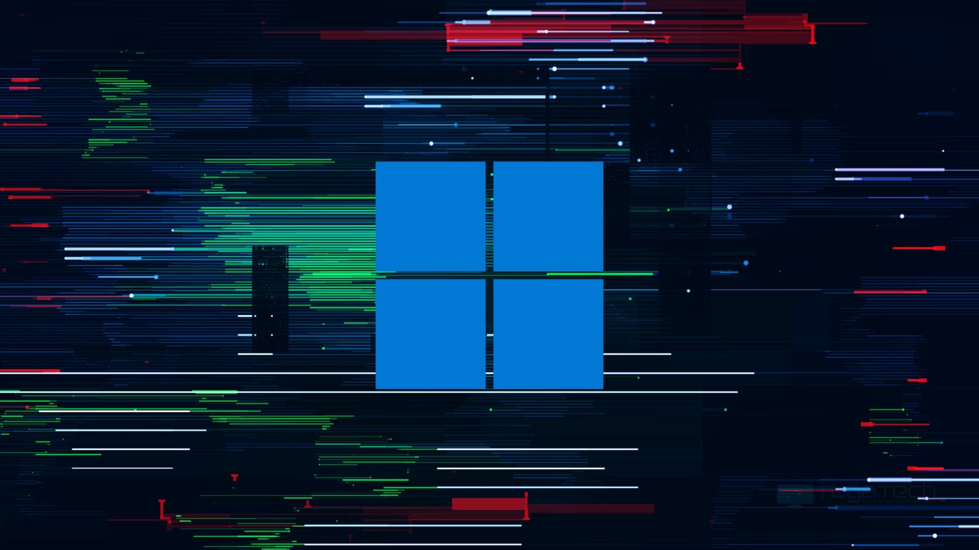 Windows 11 com glitch