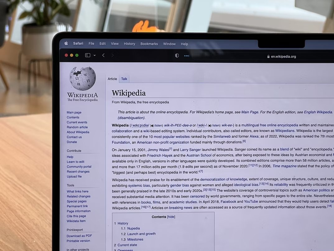 Wikipédia aberta