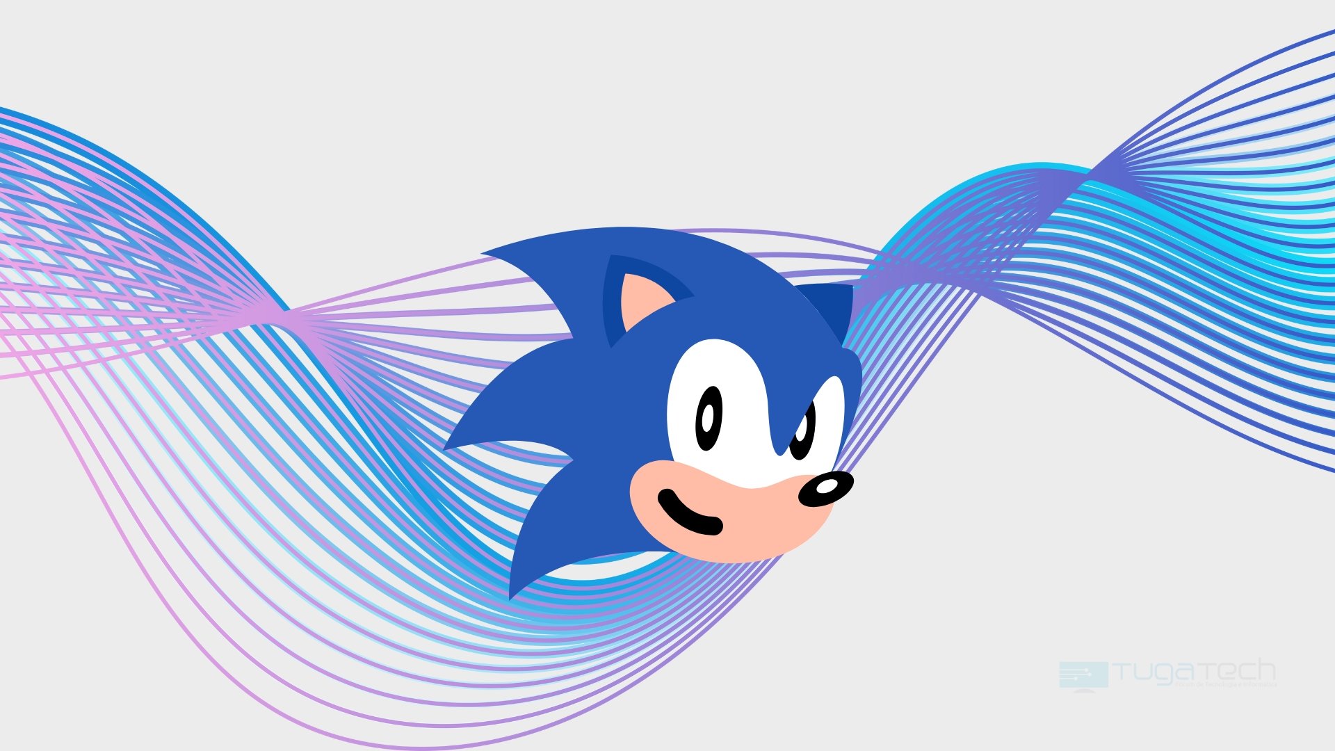 Sonic cabeça azul