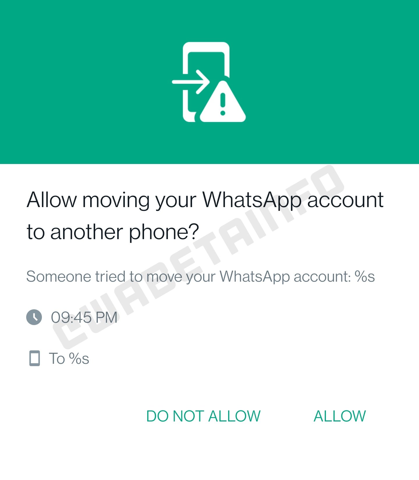WhatsApp aprovação