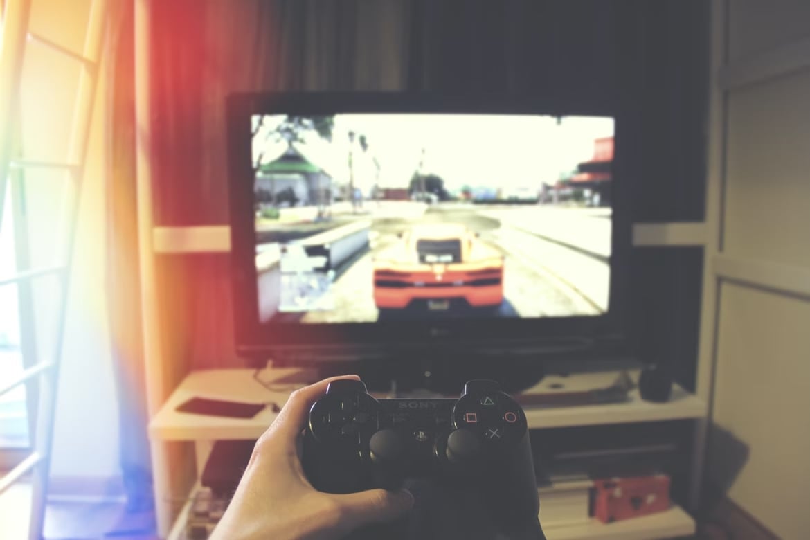 GTA em consola