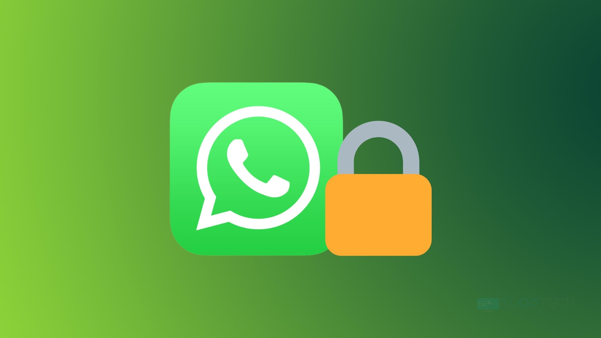 WhatsApp com cadeado