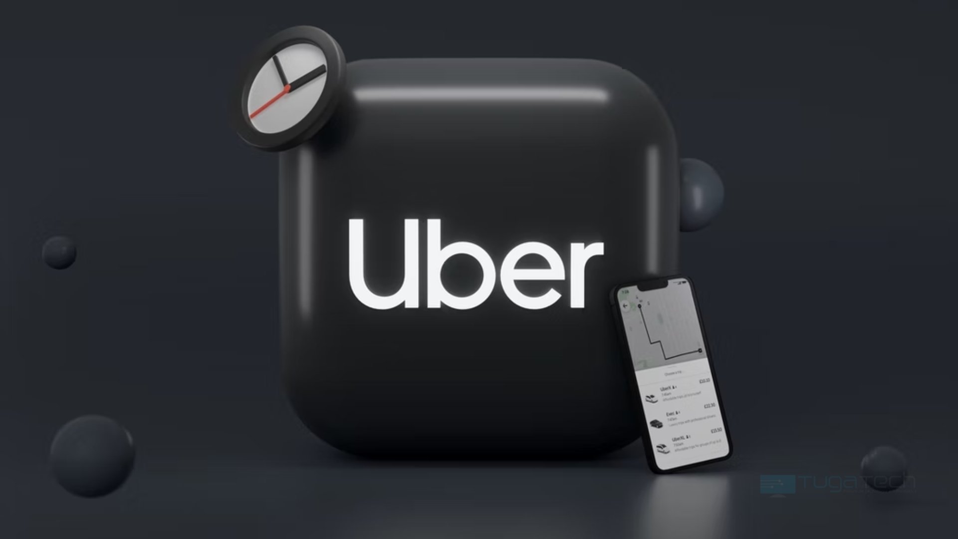 Uber aplicação logo