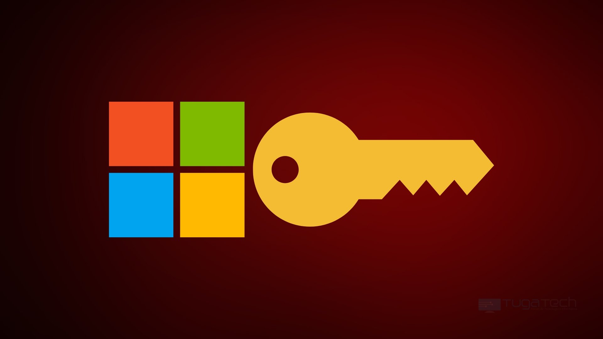 Chave de autenticação Microsoft