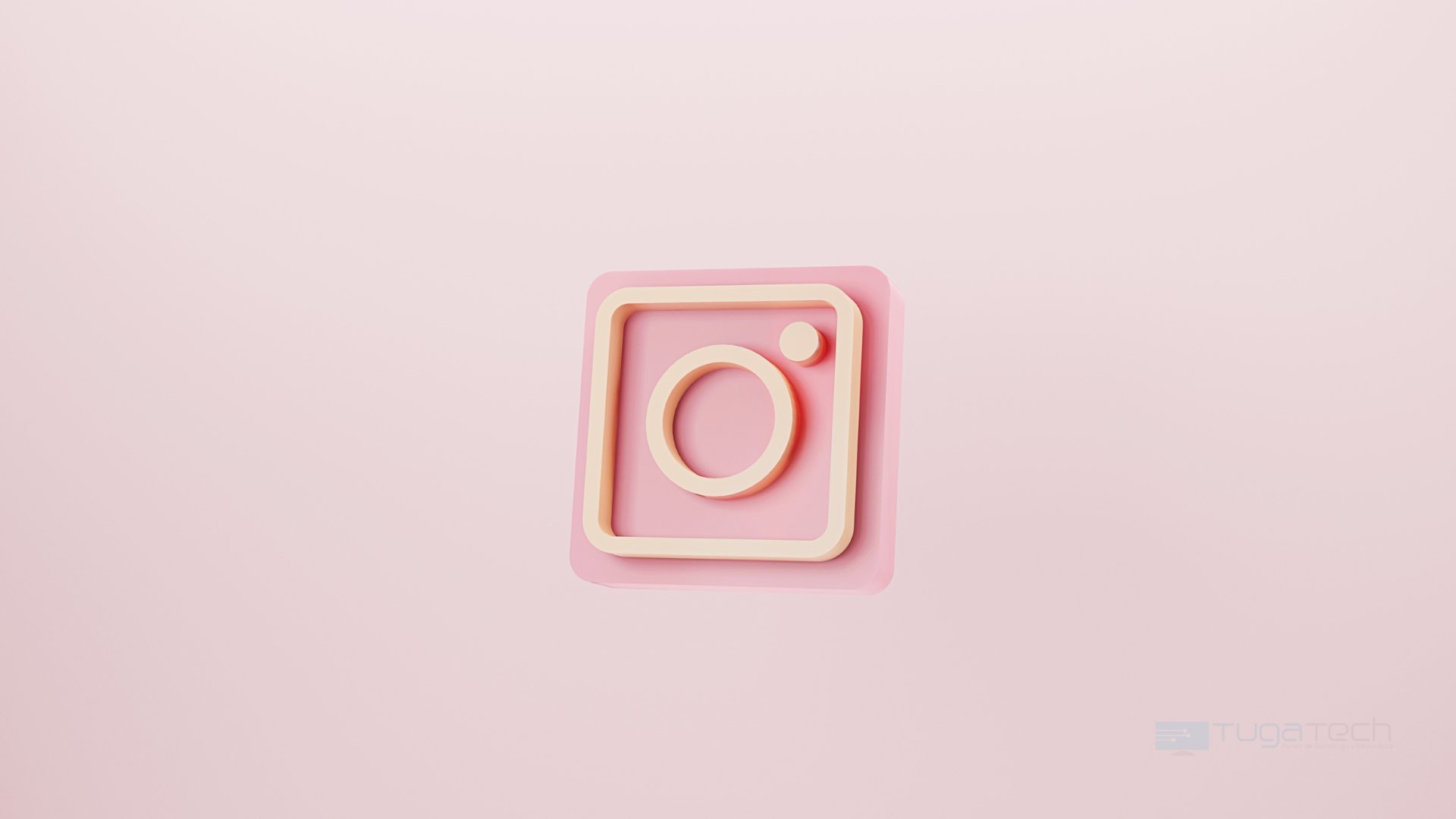Instagram logo centro
