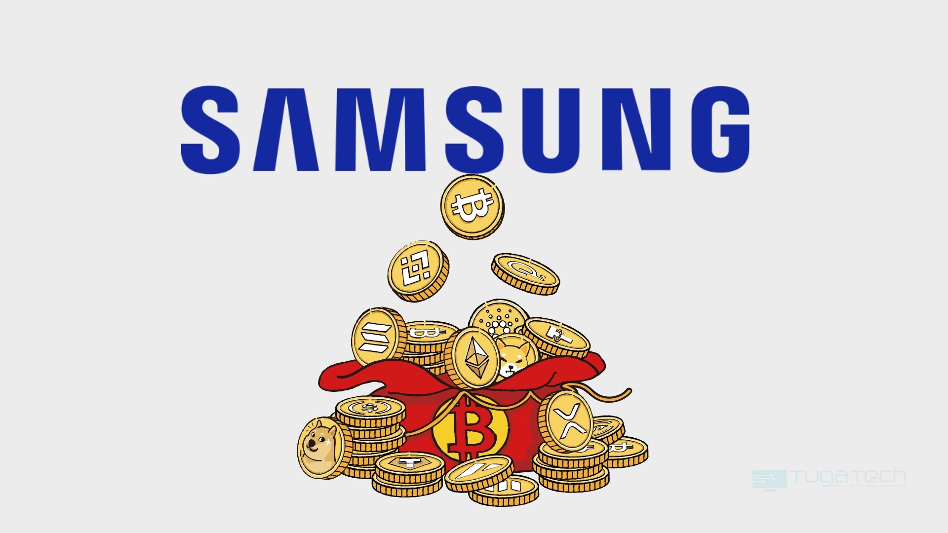 Samsung em criptomoedas