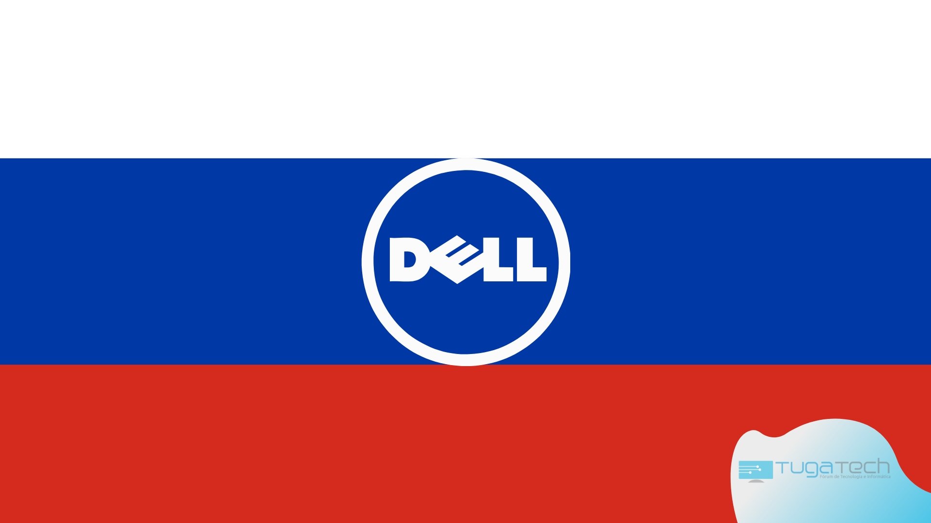 Dell com bandeira russi