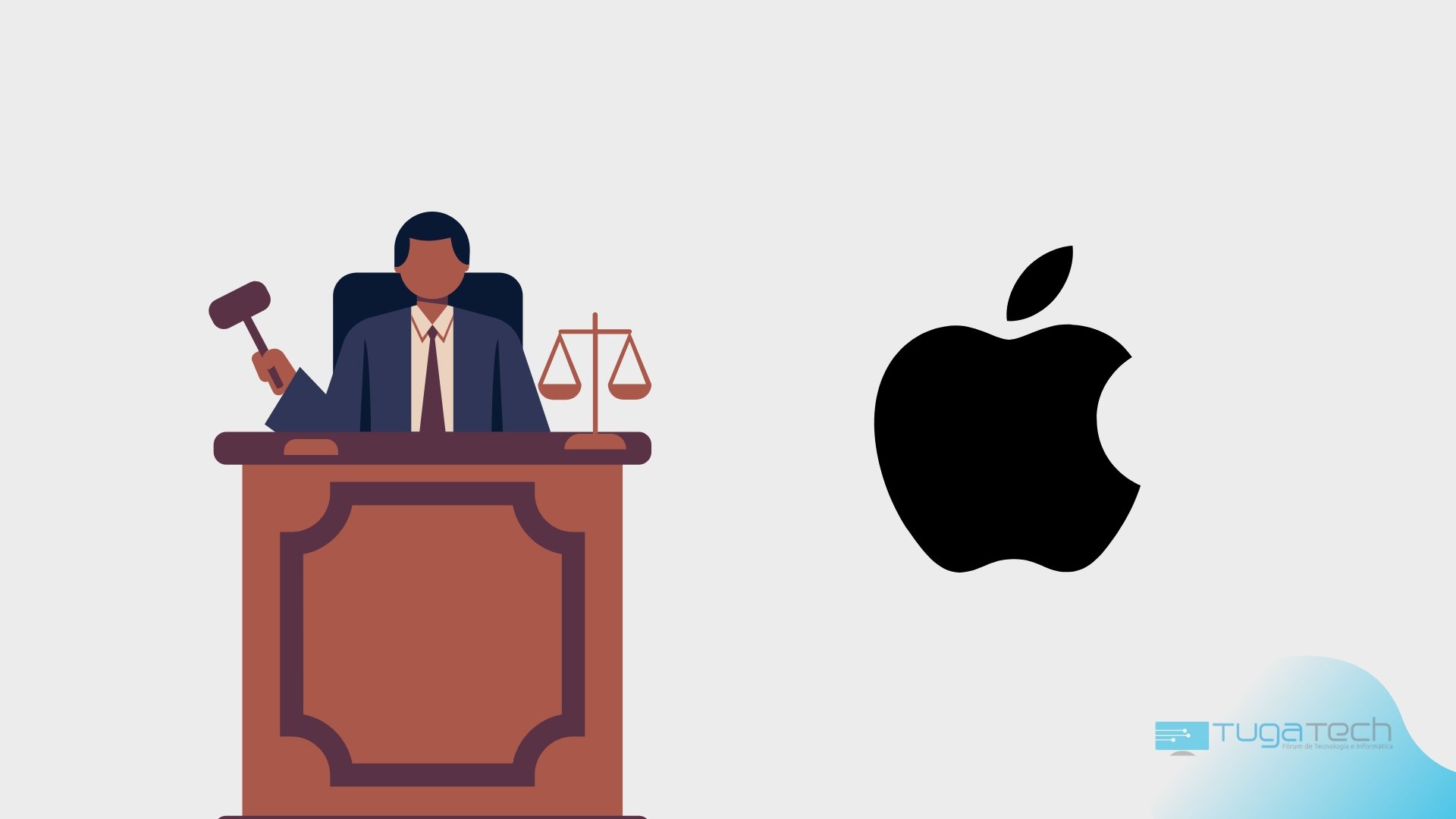Apple em tribunal