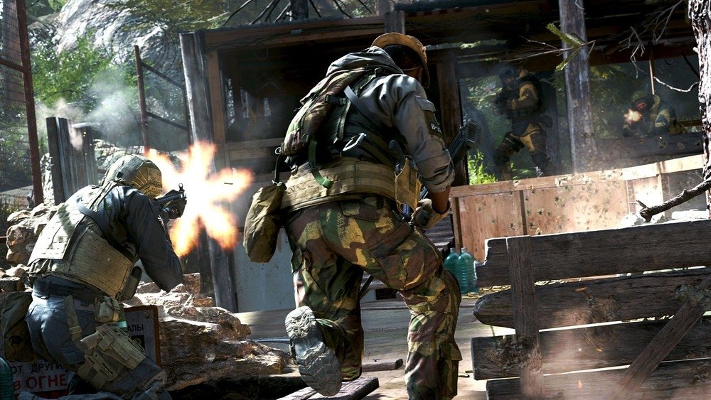 Call of Duty com imagens do jogo