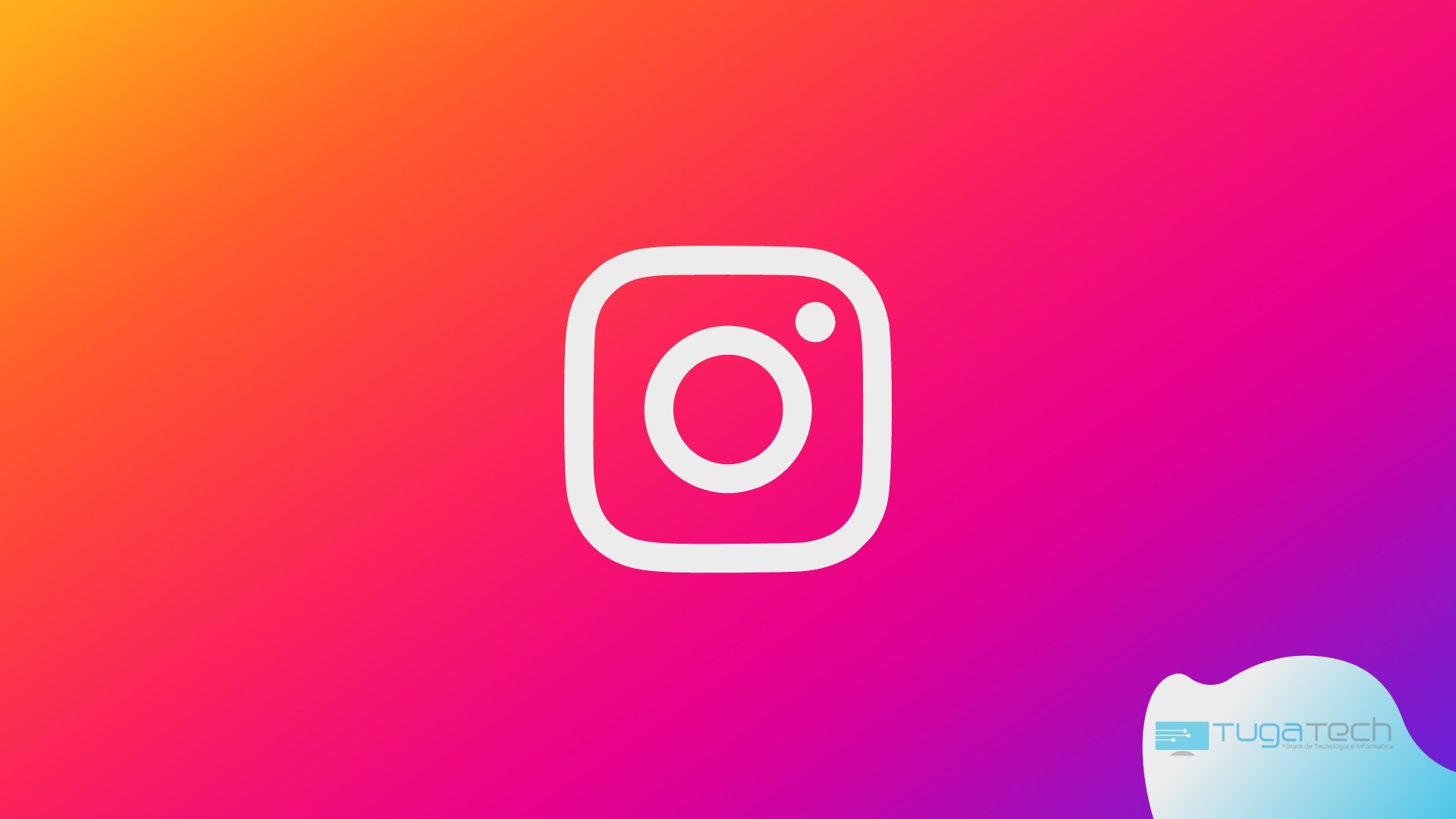 Instagram logo da aplicação