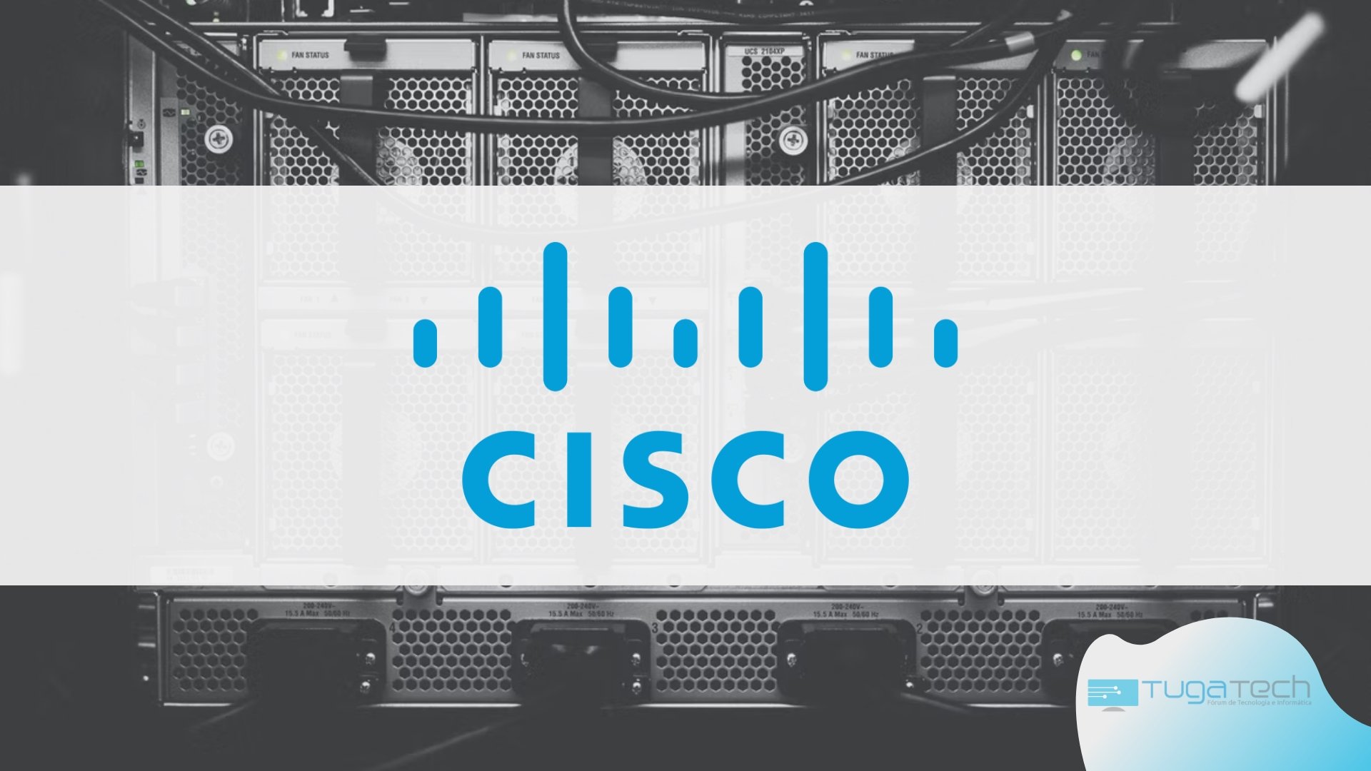 Cisco com servidores de fundo