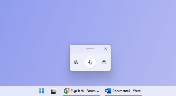 Escrita por voz no Windows 11