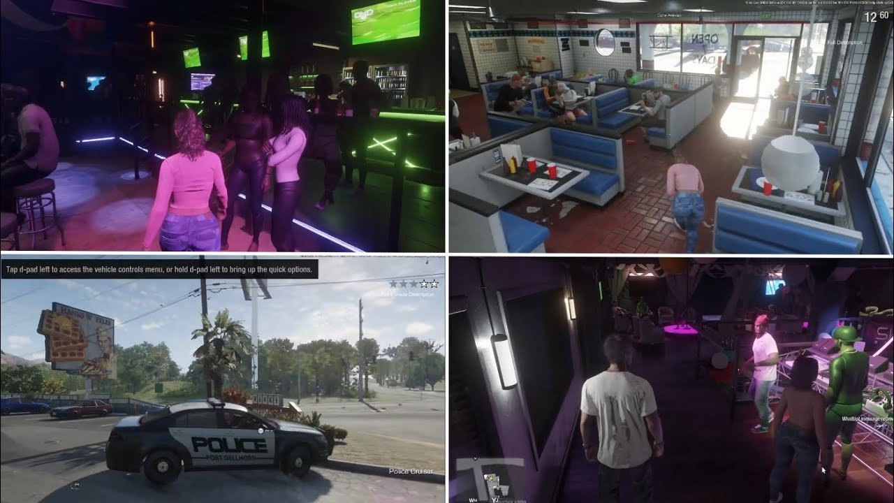 Dezenas de vídeos de GTA 6 surgem pela Internet