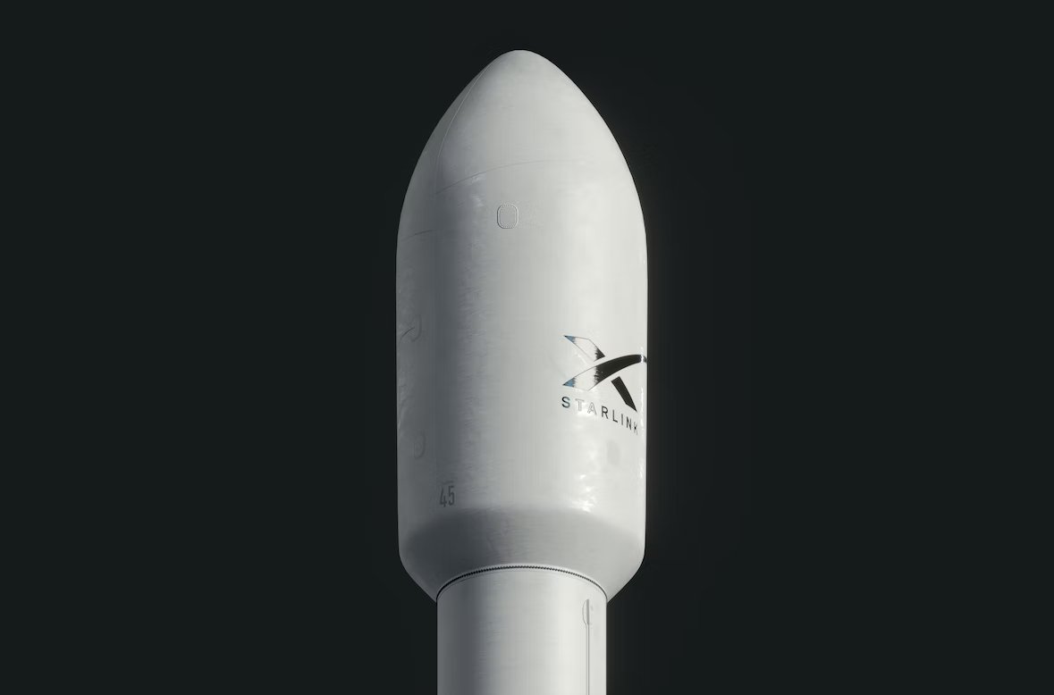 Starlink foguetão da empresa