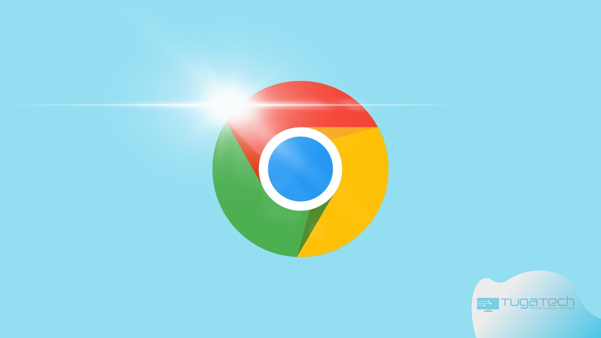 Google Chrome a brilhar