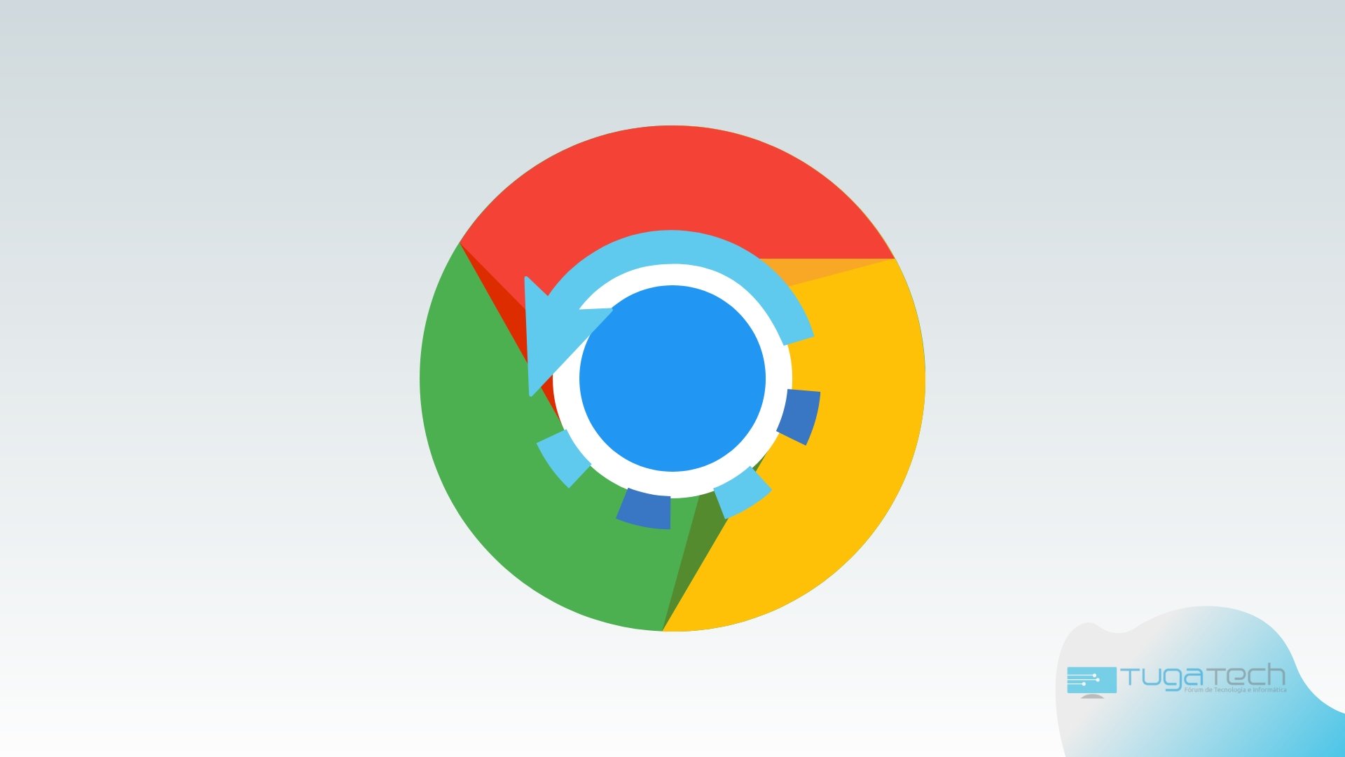 Google Chrome com atualização
