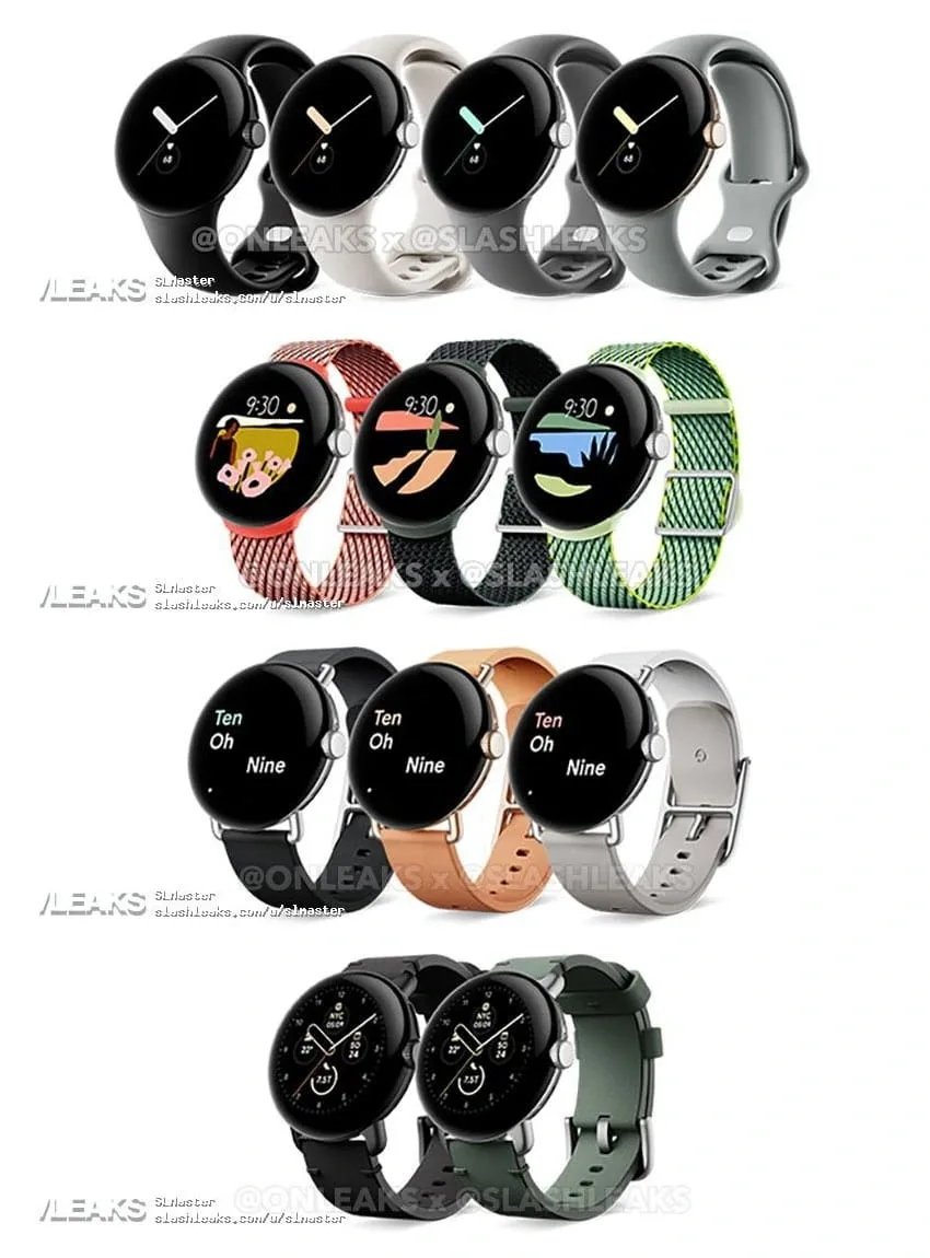 pulseiras do pixel watch