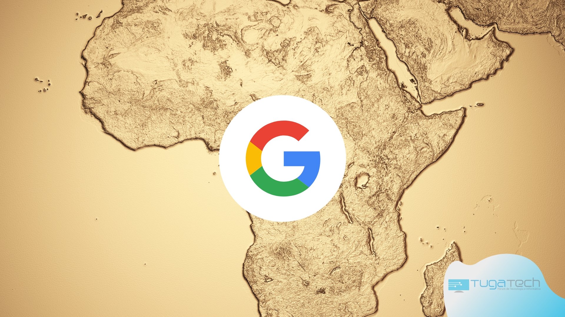 Google sobre o continente de África