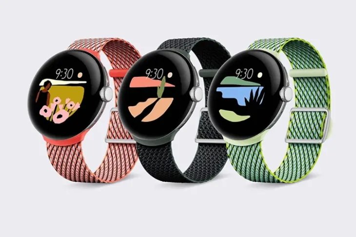 pixel watch com diferentes variantes