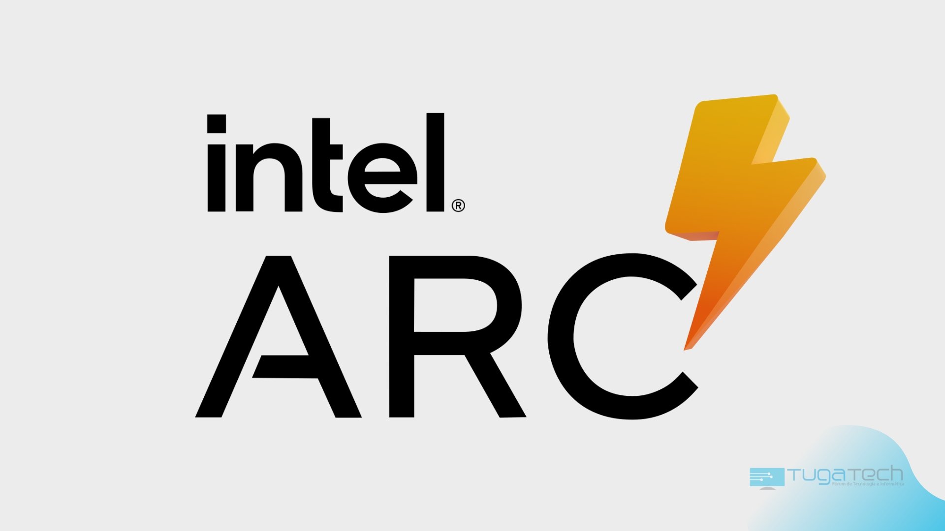 Intel Arc com energia