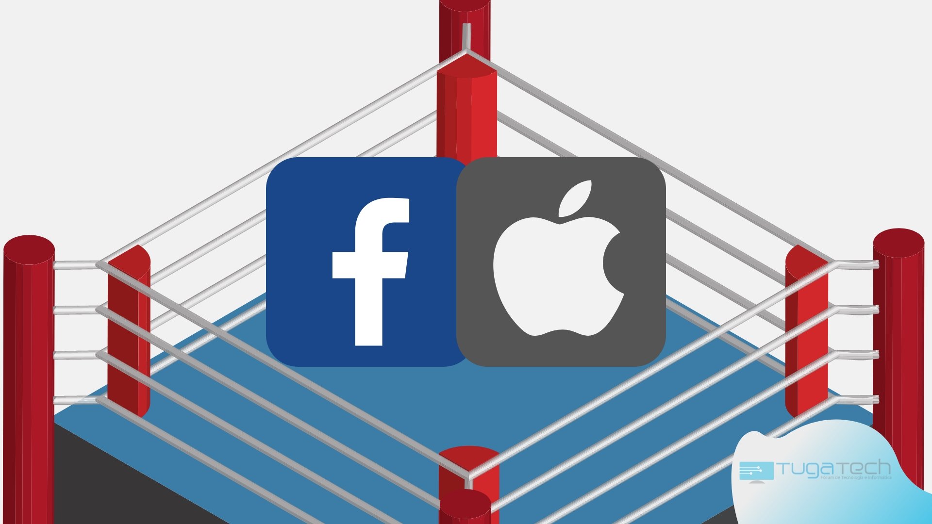 Apple vs Facebook em ringue de luta